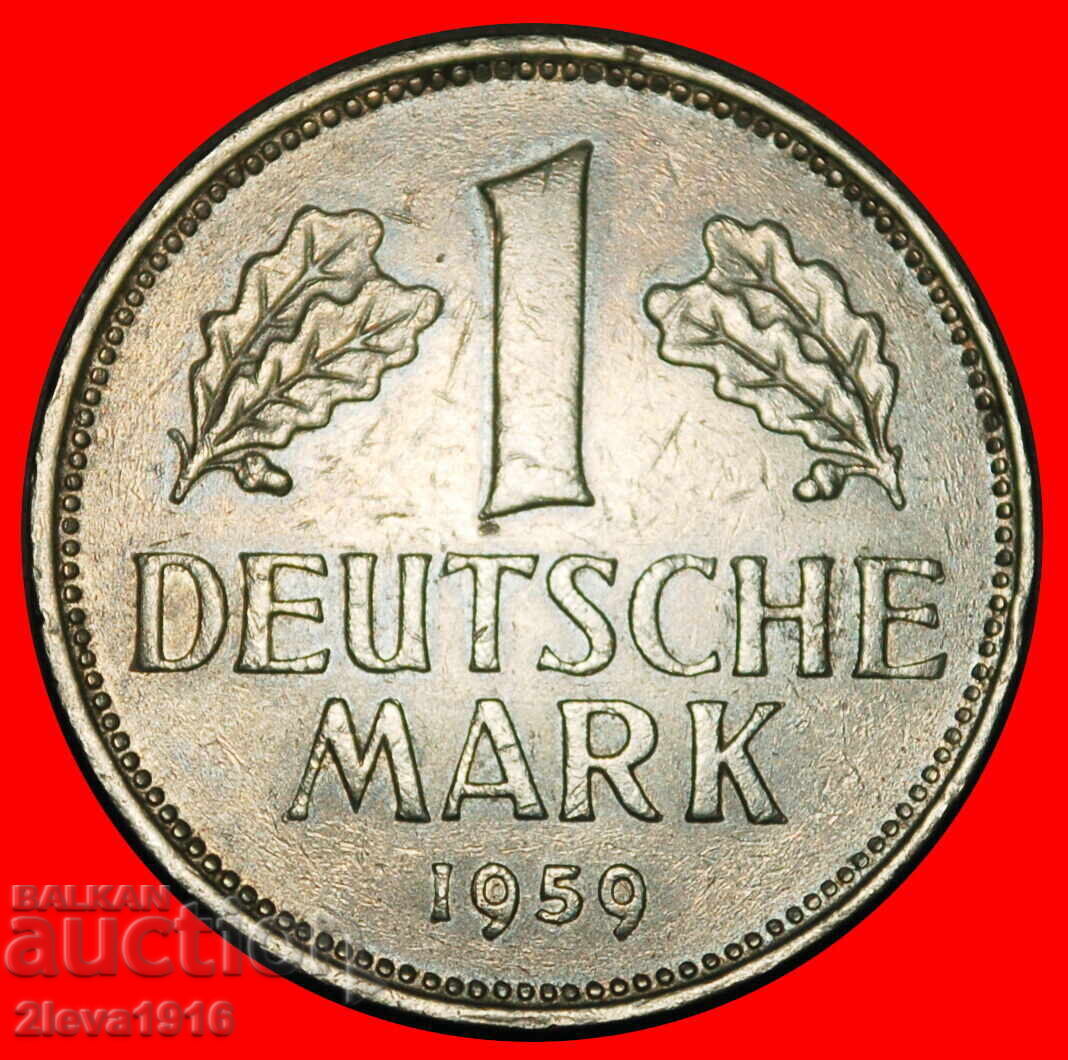 Ⰺ NU ESTE COMUNISTĂ 1950-2001: GERMANIA★1 MARCĂ 1959J HAMBURG! I A