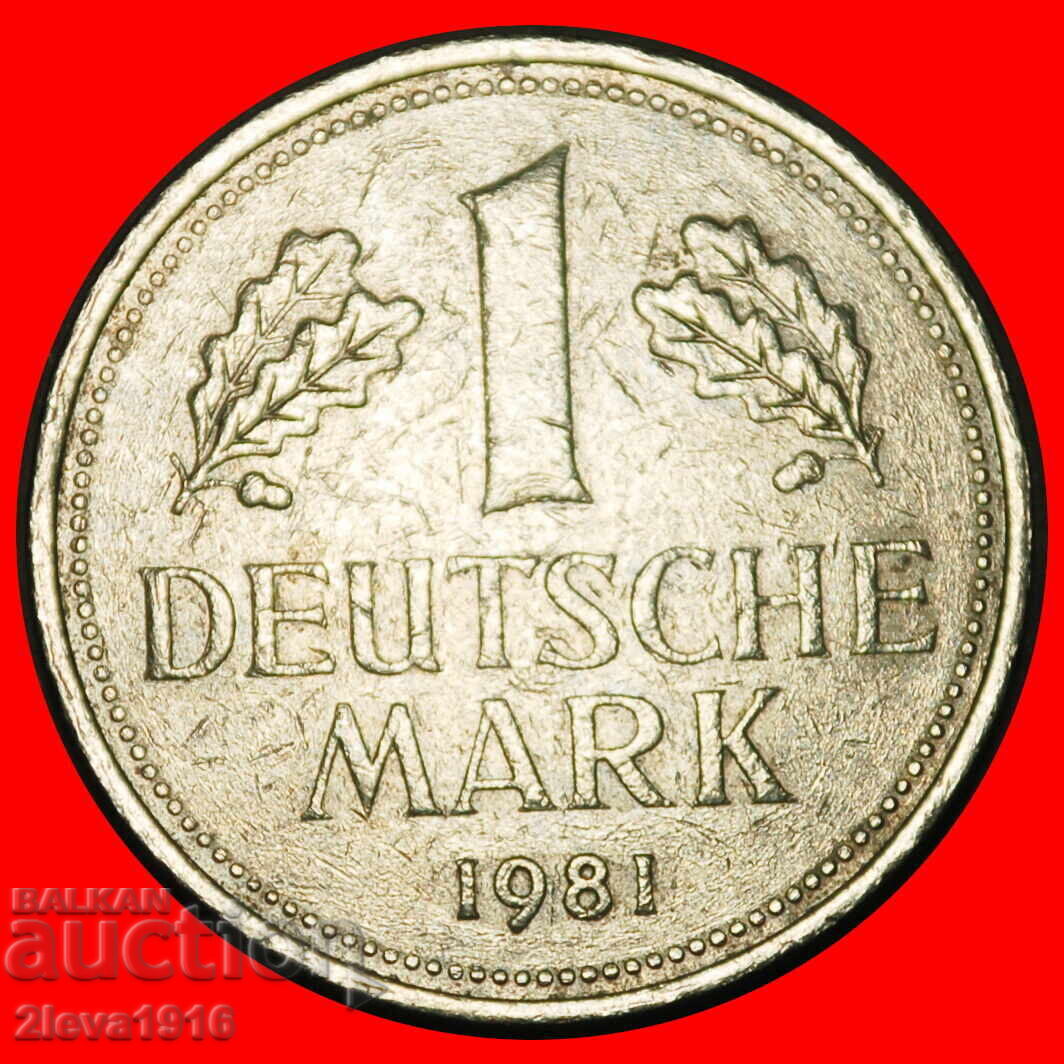 NU ESTE COMUNISTĂ 1950-2001:GERMANIA★1 MARCĂ 1981J HAMBURG! II1 D