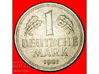 NU ESTE COMUNISTĂ 1950-2001:GERMANIA★1 MARCĂ 1981J HAMBURG! II1 D