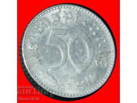 THIRD REICH (1933-1945): GERMANY★50 PFENNIG 1943B AUSTRIA!