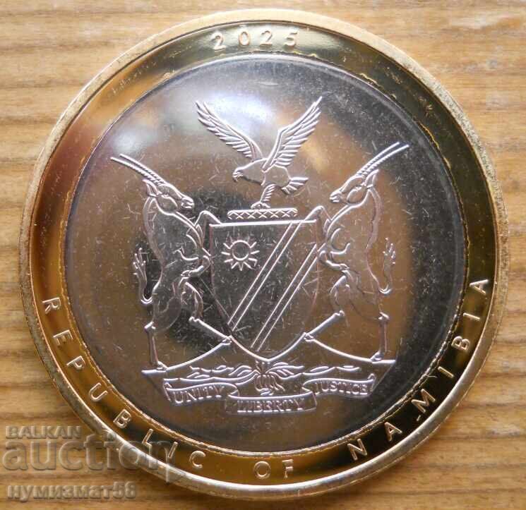 5 dollars 2025 - Namibia (bimetallic) with price € 10.30 | 20.15 BGN