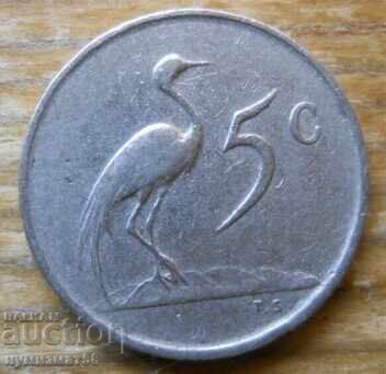 5 cents 1965 - South Africa 5 cents 1965 - South Africa