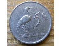 5 cents 1965 - South Africa