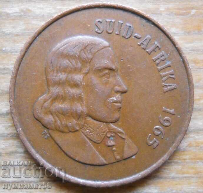 2 цента 1965 г  - Южна Африка с цена € 0.80 | 1.56 лв.