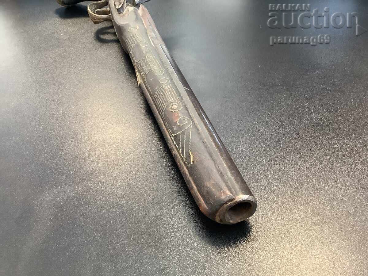 Pistol cu cremene din secolul al XIX-lea - 7