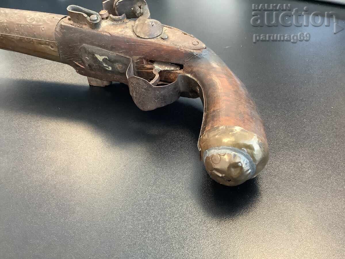 Pistol cu cremene din secolul al XIX-lea - 6 Pistol cu cremene din secolul al XIX-lea - 6