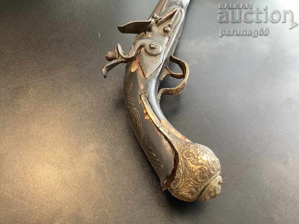 Livrarea Pistol cu cremene din secolul al XIX-lea