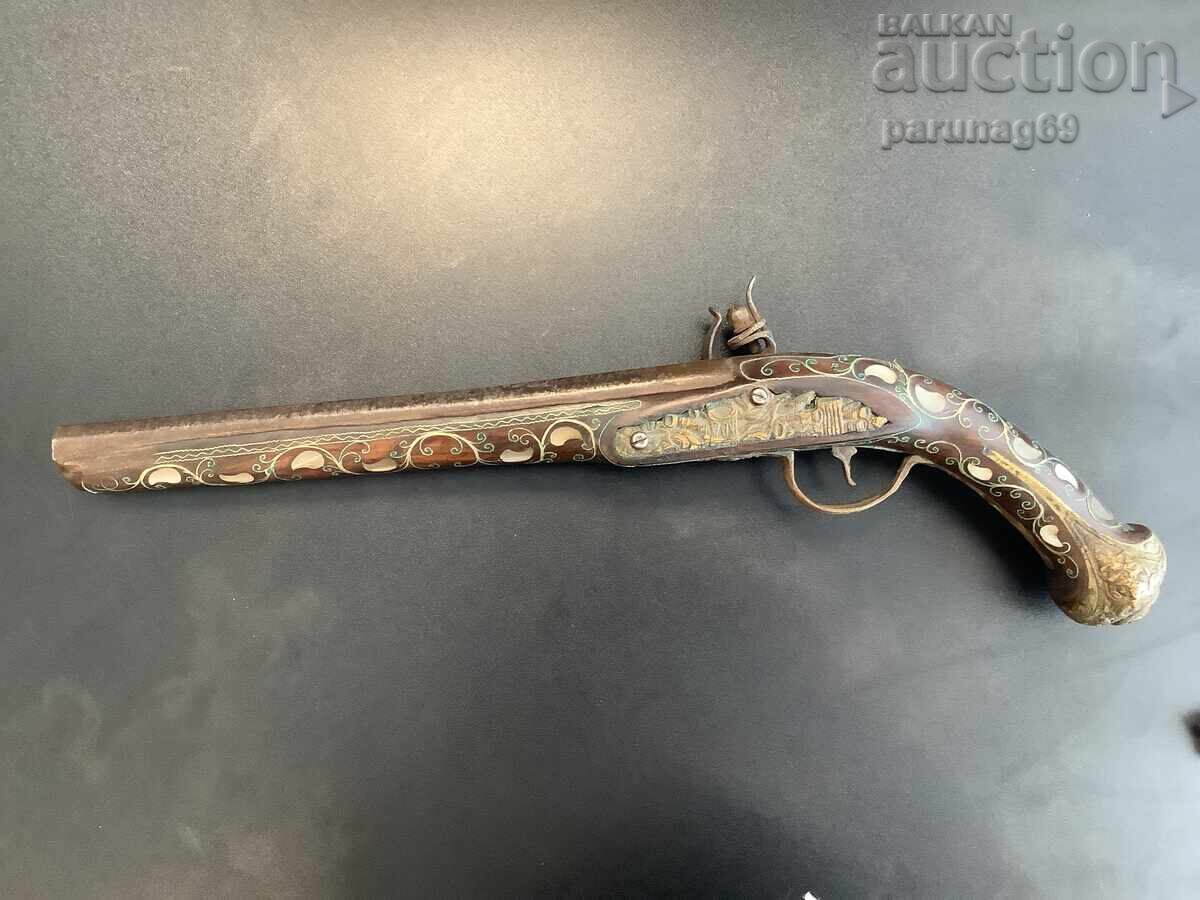 Livrarea Pistol cu cremene din secolul al XVIII-lea