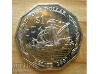1 dollar 2007 - Belize
