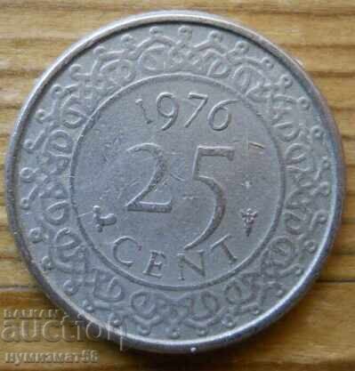 25 cents 1976 - Suriname