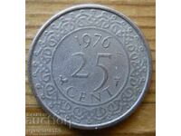 25 cents 1976 - Suriname