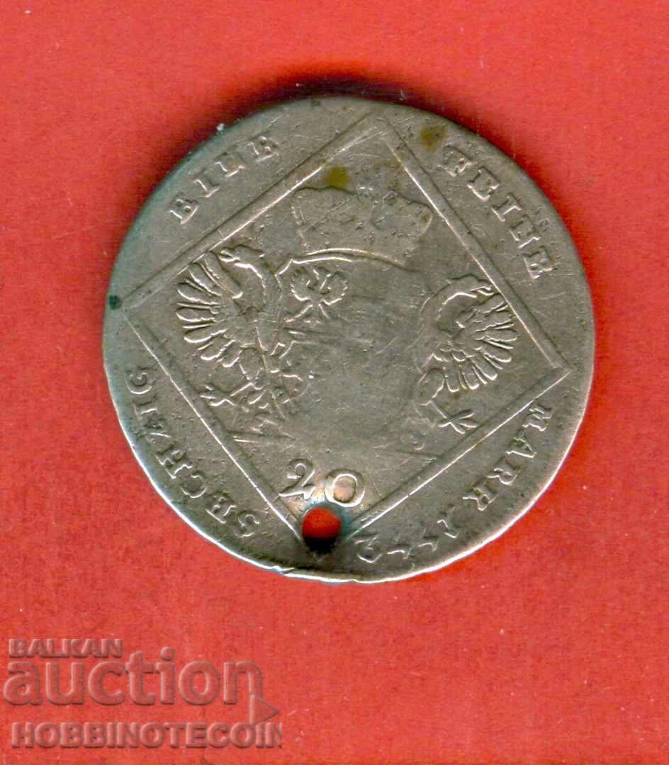 AUSTRIA 20 issue 1772 - SILVER