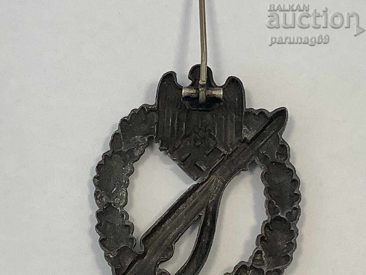 Licitație Germania - Al Treilea Reich - INSIGNA DE ASALT INFANTERIE - Al Doilea Război Mondial Licitație Germania - Al Treilea Reich - INSIGNA DE ASALT INFANTERIE - Al Doilea Război Mondial
