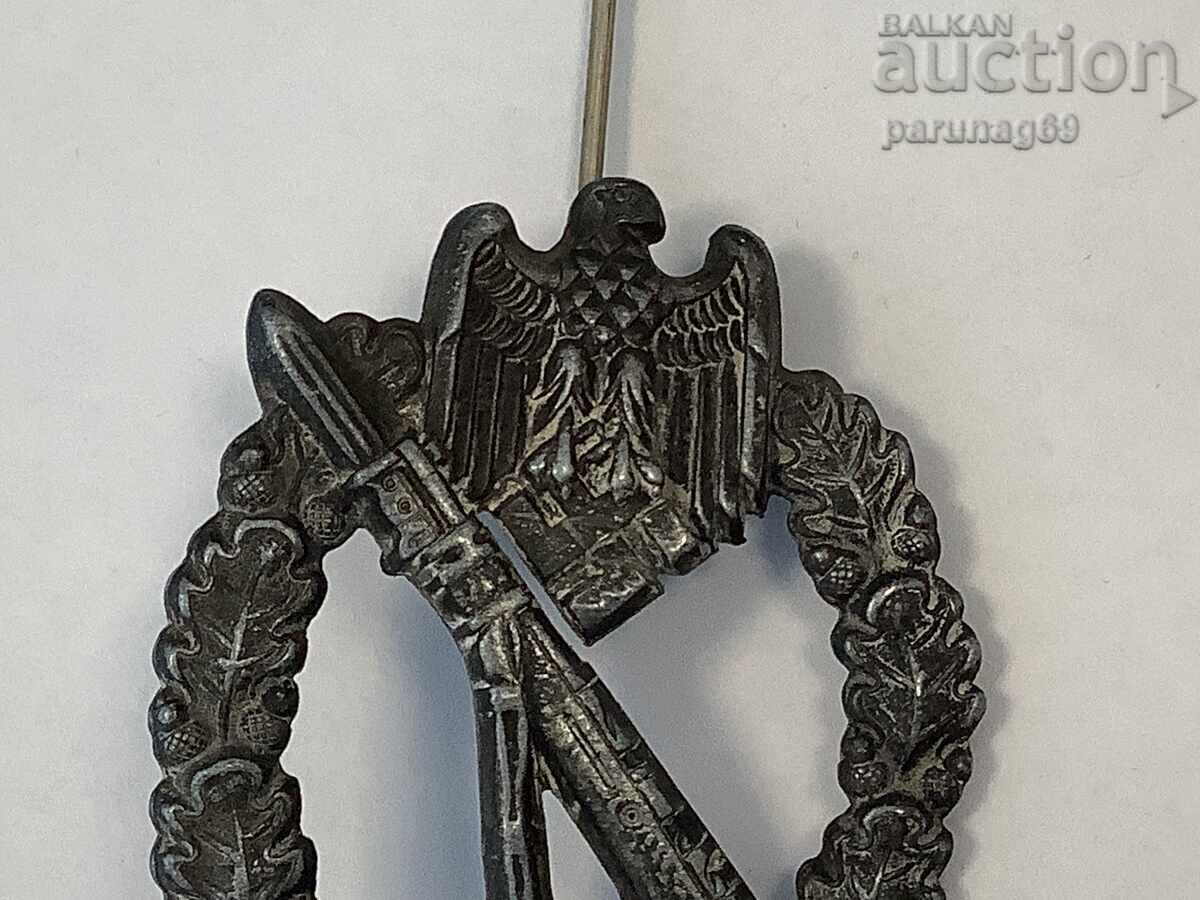 Livrarea Germania - Al Treilea Reich - INSIGNA DE ASALT INFANTERIE - Al Doilea Război Mondial Livrarea Germania - Al Treilea Reich - INSIGNA DE ASALT INFANTERIE - Al Doilea Război Mondial