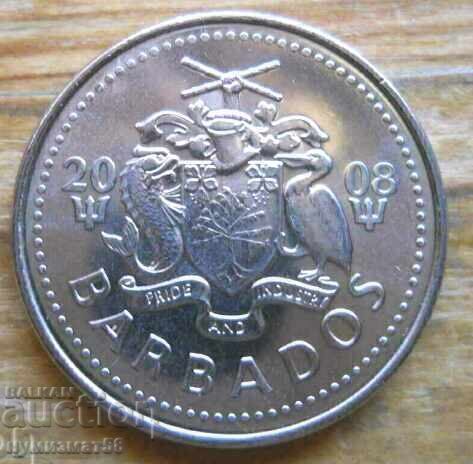 25 цента 2008 г  - Барбадос с цена 2.40 €