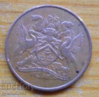 1 cent 1966 - Trinidad și Tobago cu preț 0.80 €