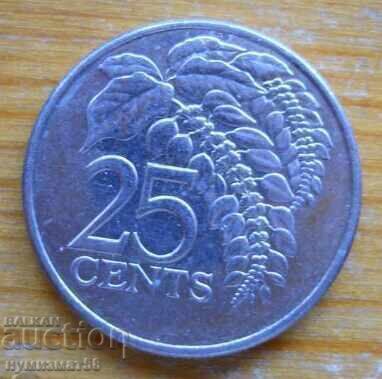 25 cents 2005 - Trinidad and Tobago