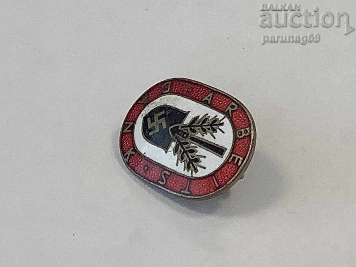 Livrarea Germania Al Treilea Reich - insignă de recunoștință pentru muncă