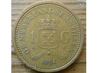1 gulden 1991 - Antilele Olandeze