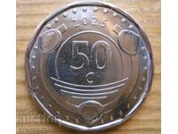 50 цента 2025 г  - Синт Мартен (Холандски Антили)