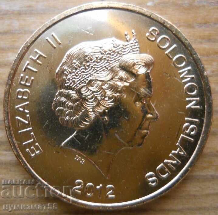 2 долара 2012 г  - Соломонови о-ви с цена 5.95 €