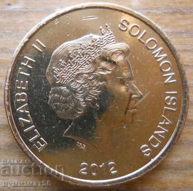 1 долар 2012 г  - Соломонови о-ви с цена 3.45 €