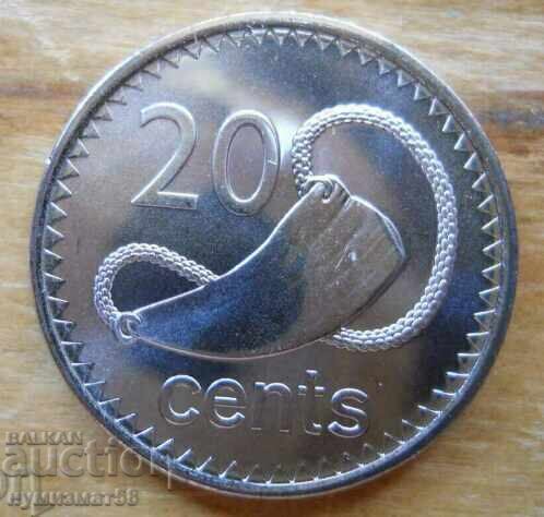 20 цента 2009 г  - Фиджи