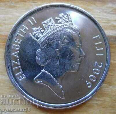 5 цента 2009 г  - Фиджи с цена 1.60 €