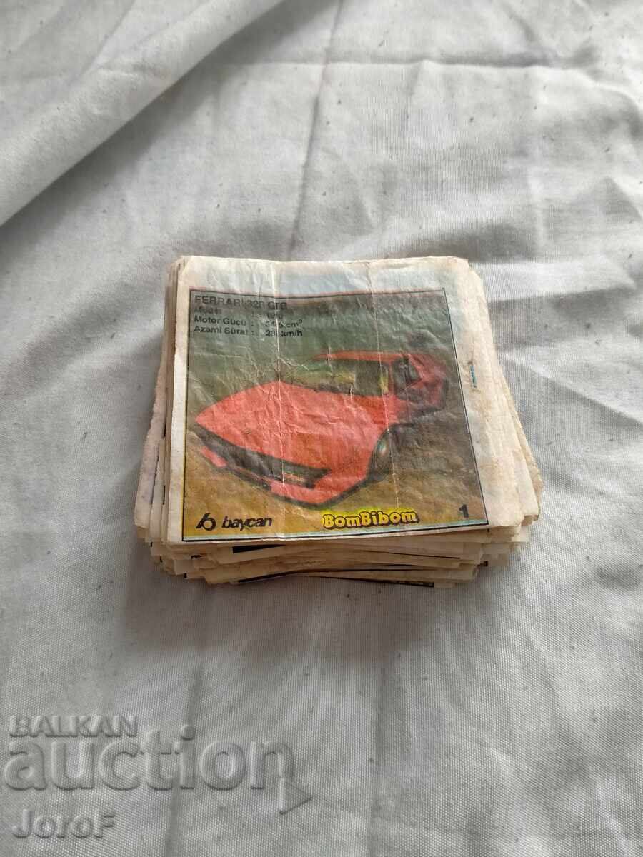 Vintage Bombibom pictures 87 pcs
