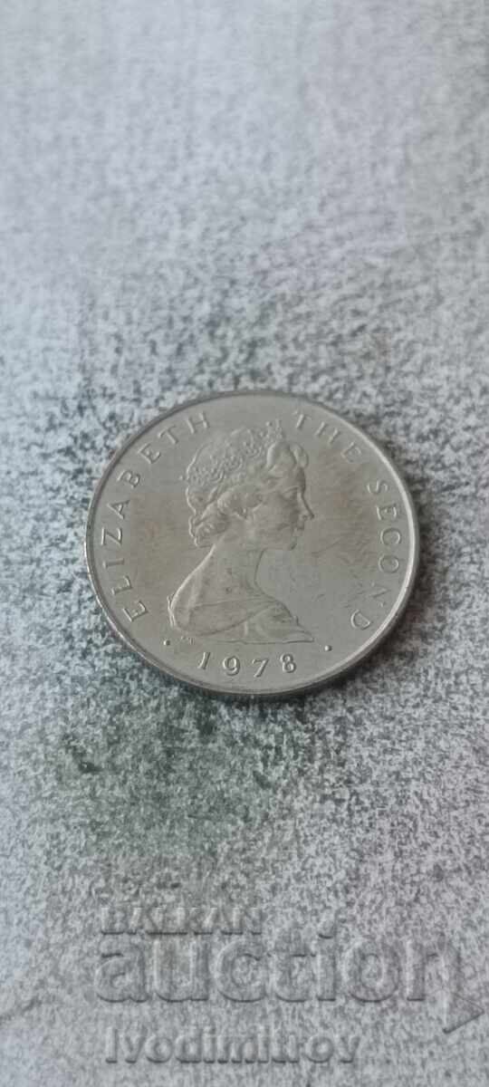 Остров Ман 5 пенса 1978 с цена € 2.24 | 4.38 лв.