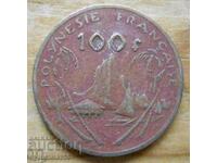 100 francs 1976 - French Polynesia