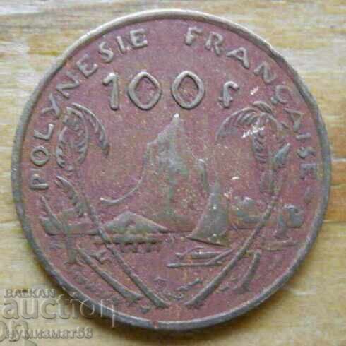 100 francs 1976 - French Polynesia
