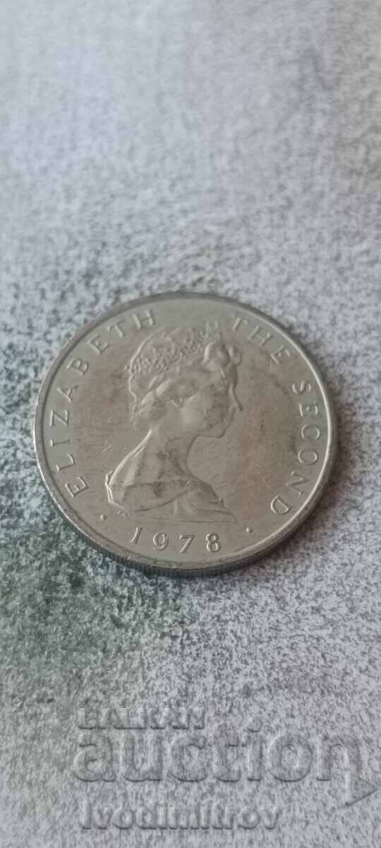 Νήσος του Μαν 10 πένες 1978 με τιμή € 2.28 | 4.46 BGN
