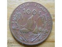 100 francs 1992 - French Polynesia