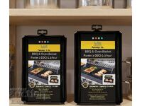 Тава за барбекю BBQ NoStik, 1.5л./3л., до 260°, черен, в кут