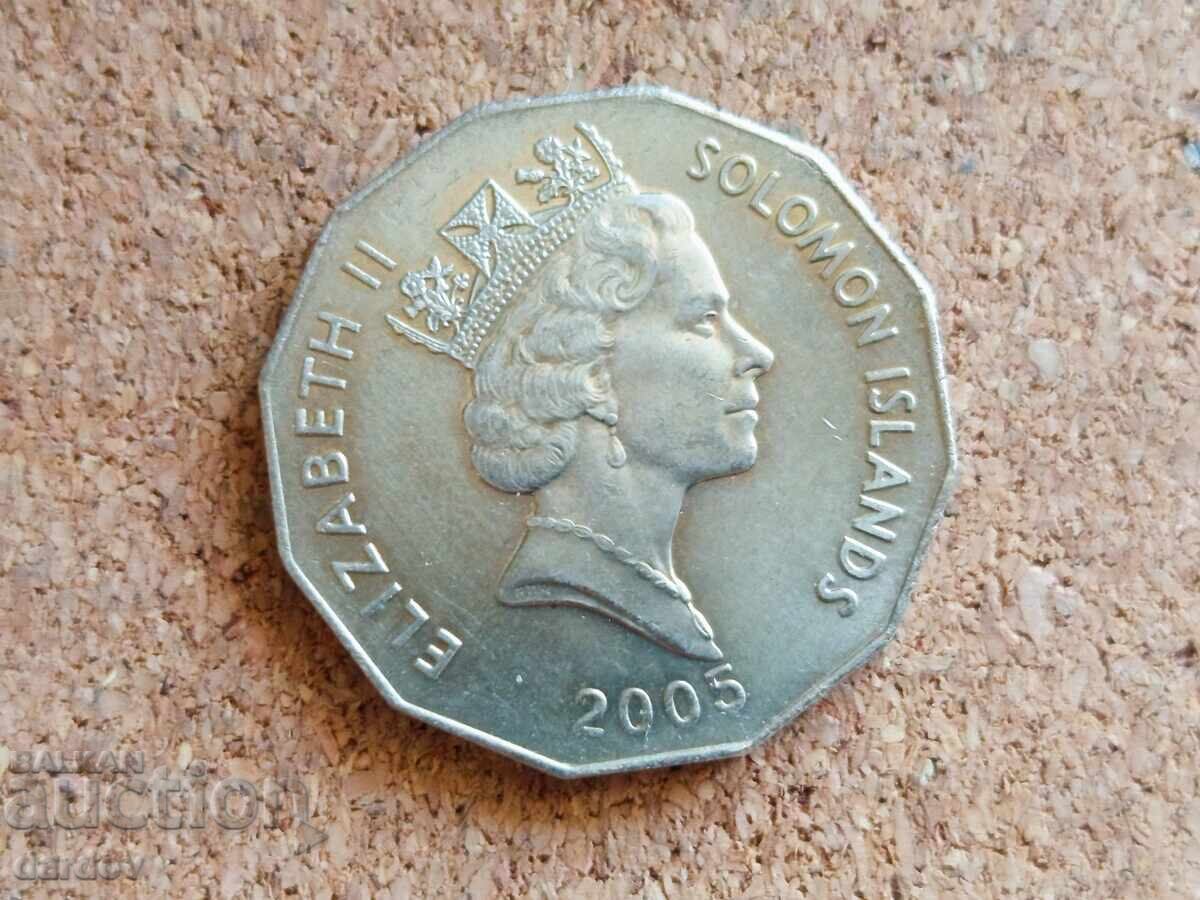 Соломонови острови 50 цента, 2005 год. с цена € 2.50 | 4.89 лв.
