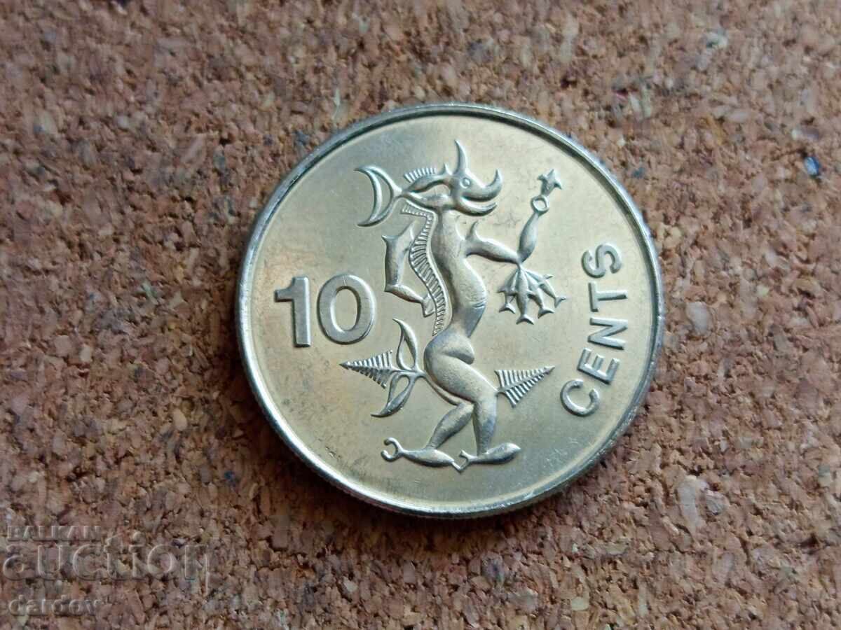 Νησιά Σολομώντα 10 σεντς, 2005
