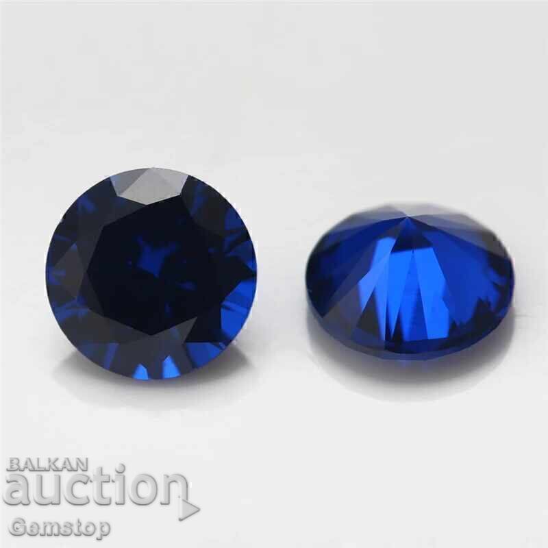 BZC! 4.30 ct sapphire diffusion circle set of 1 pc! with price € 0.01 | 0.02 BGN