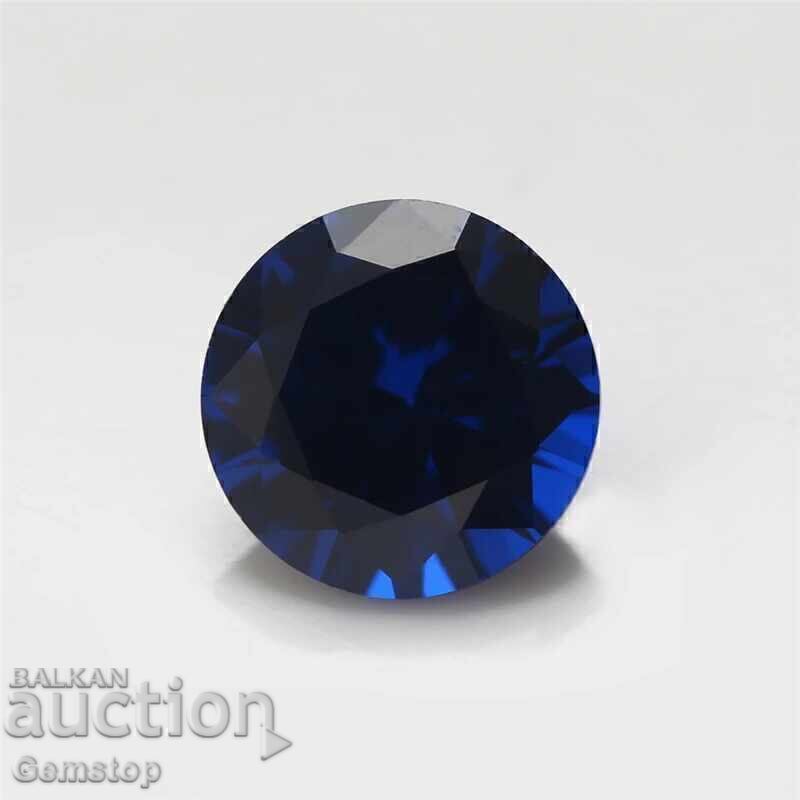 BZC! 4.30 ct sapphire diffusion circle set of 1 pc!