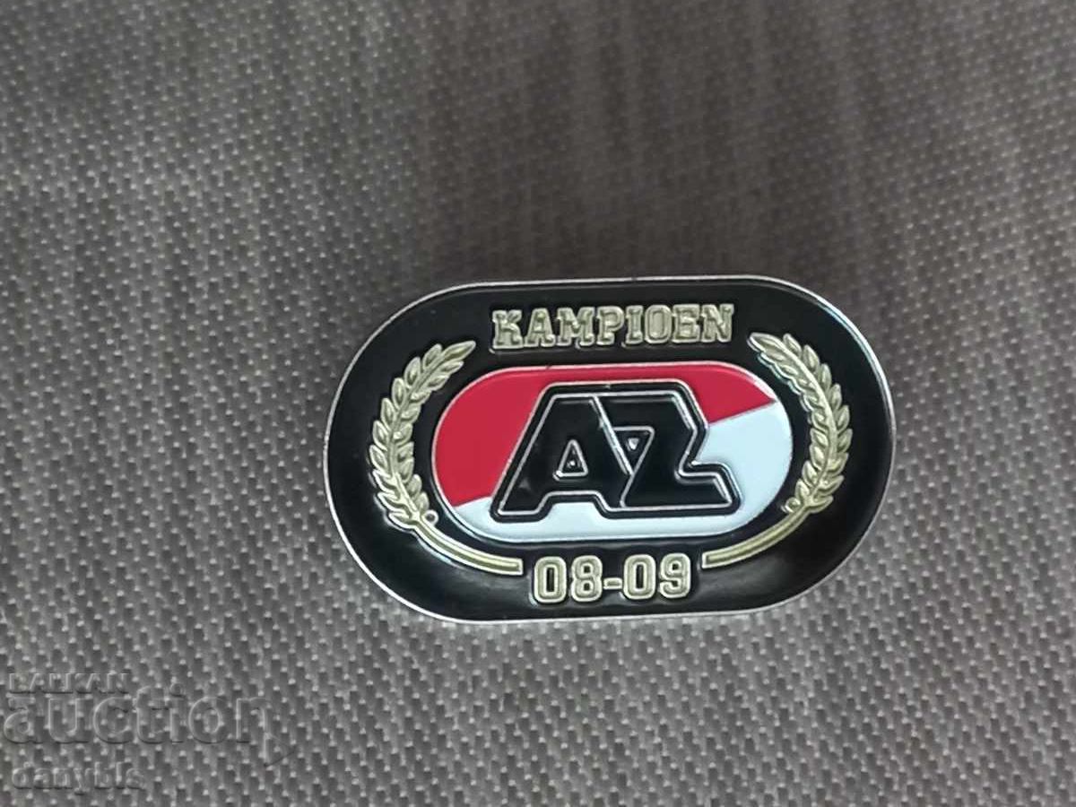 Футболна значка -  АЗ Алкмар - шампион 08-09 г
