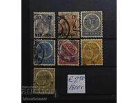 1900 Ολλανδικές Ανατολικές Ινδίες / Ολλανδία με φιλοτελικές ετικέτες