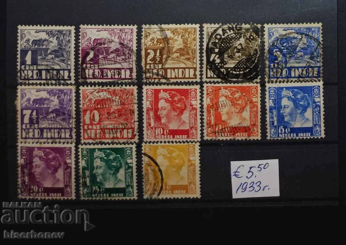 1933 Ολλανδικές Ανατολικές Ινδίες / Ολλανδία με φιλοτελικά επιστόλια 1933 Ολλανδικές Ανατολικές Ινδίες / Ολλανδία με φιλοτελικά επιστόλια