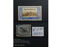 1923 Ολλανδικές Ανατολικές Ινδίες / Ολλανδία με φιλοτελικές ετικέτες