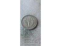 Γαλλική Δυτική Αφρική 2 φράγκα 1948