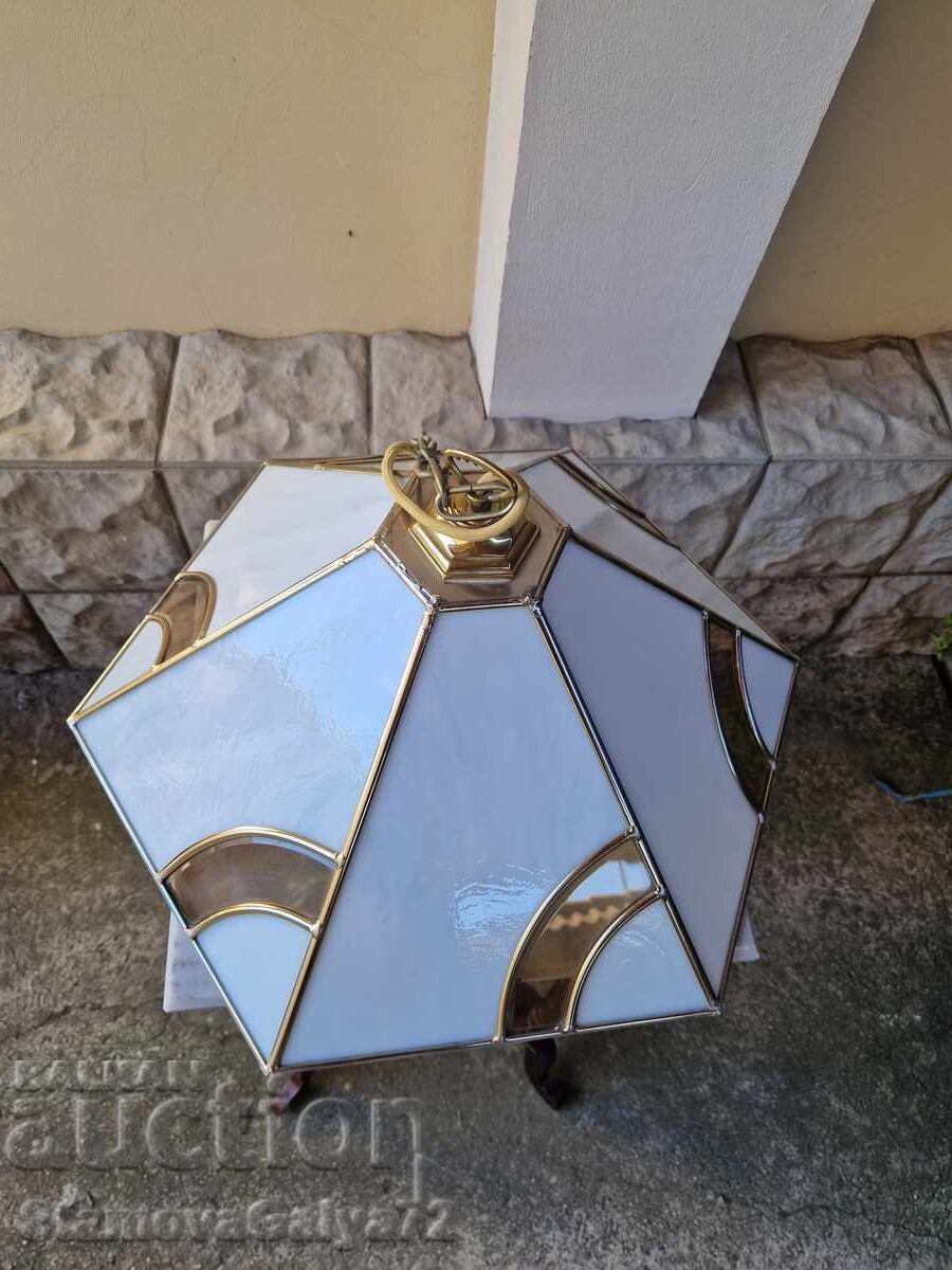 Great antique Tiffany style chandelier lamp with price € 88.00 | 172.11 BGN Great antique Tiffany style chandelier lamp with price € 88.00 | 172.11 BGN