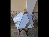 Great antique Tiffany style chandelier lamp