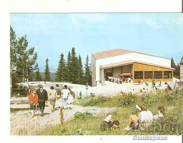 Postcard Bulgaria Sofia Vitosha Lift station Aleko Hut Postcard Bulgaria Sofia Vitosha Lift station Aleko Hut