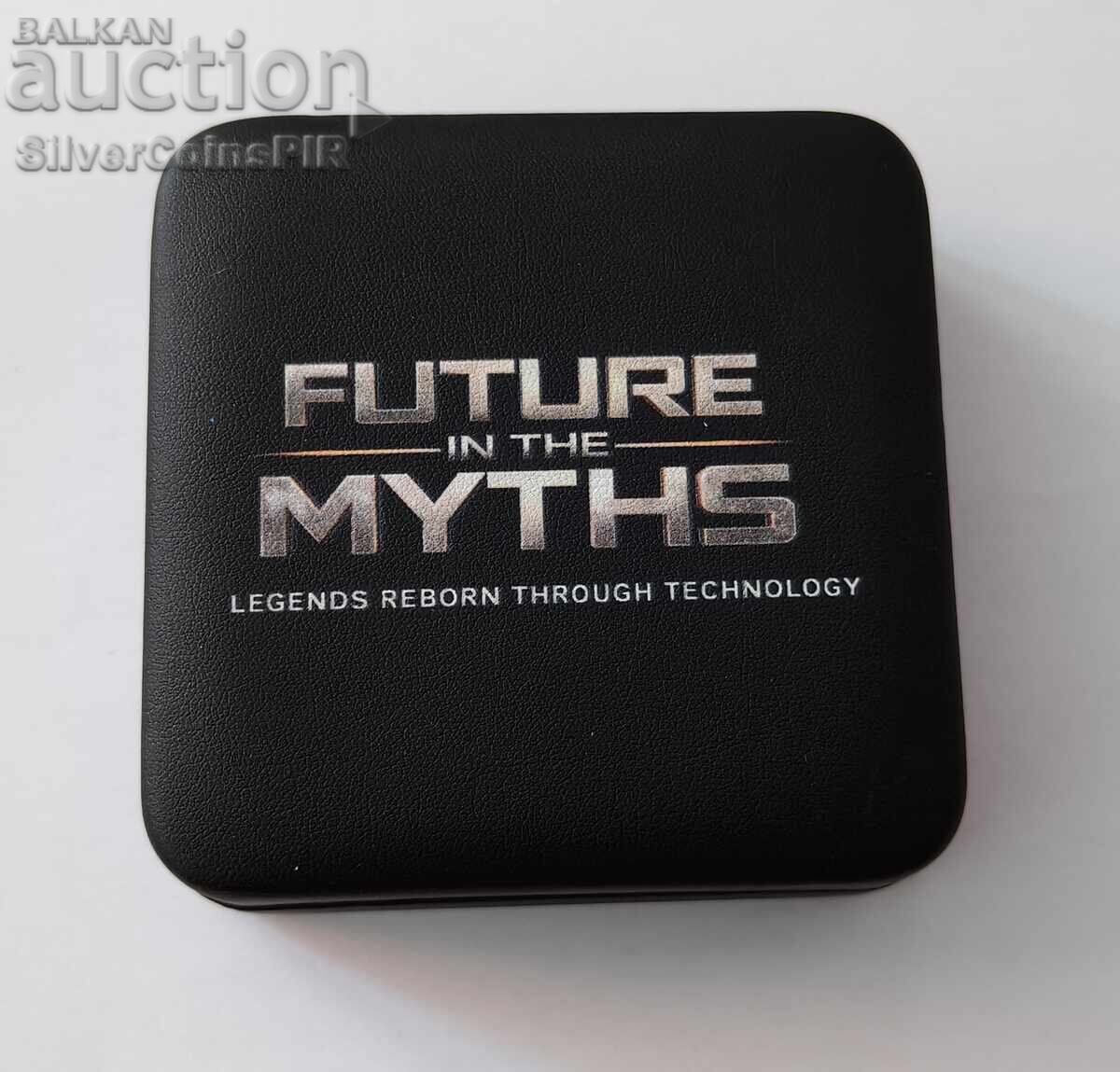 Delivery of 1 oz Copper Thor Future in Myths 2025 Round