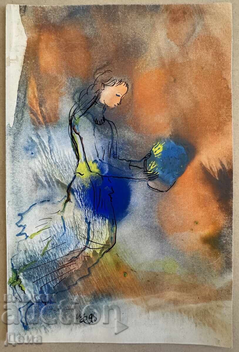 Ivan Filchev ακουαρέλα 1998 Ivan Filchev ακουαρέλα 1998