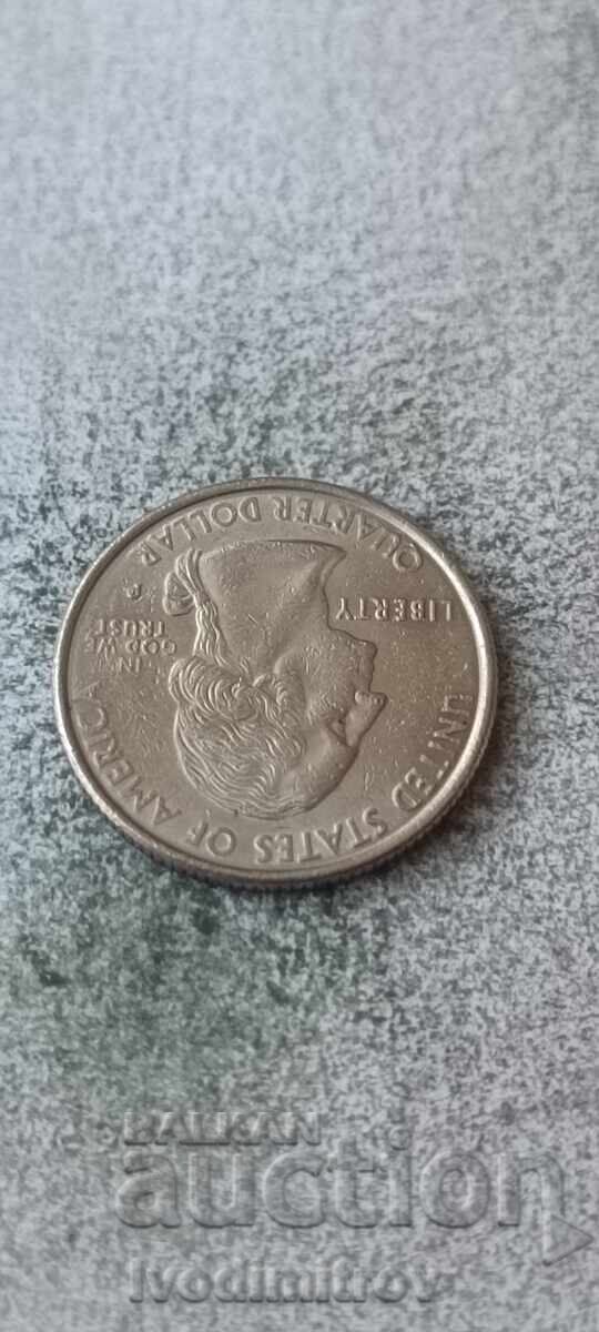 САЩ 25 цента 1999 P New Jersay с цена € 0.89 | 1.74 лв.